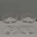 4 Pcs Ribbed Coupe Glasses, 10 oz Vintage Coupe Glass Set, Unique Martini Glass, Classic Cocktail Galssware, Bar Drinking Glasses Set Pefect for Cocktail, Champagne & Gift