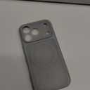 TOCOL for 17Pro Case, Full Camera Protection, Builtin Magnetic Ring, Compatible with Magsafe Charger, Drop Protection, Translucent Matte Phone Case for 17 Pro 6.3 inch (Gray)