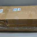 Joypony Baby Playpen with Mat, 50x50 in Small Play Pen for Babies, Toddler Playpen for Apartment, Indoors Play Yard with Soft Breathable Mesh (Beige with Mat)