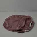 Round Floor Pillow Cover Velvet Throw Seating Pouf Yoga Meditation Cushion Plush Case Reading Room Decor Cover Only (19.7IN, Dusty Rose)