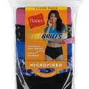 Hanes womens Cool Comfort Microfiber Underwear, 10pack Briefs, 10 Pack  Assorted 1, 9 US