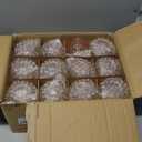 DARJEN Pink Votive Candle Holders Set of 24- Round Glass Candle Holders Bulk for Flameless LED Tea Waxes, Romantic Candle Holder for Wedding & Home Table Decor, Various Parties