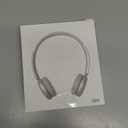 LORELEI Q60 Wireless Bluetooth On Ear HeadphonesBuilt-in Micphone, 40 Hours Up Battery Life, Lightweight Bass Mode, Memory Earmuffs (Silver)