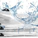 Waterproof Tarpaulin Clear Tarps Tarpaulin 100% Transparent Waterproof with Grommets for Plants Greenhouse, Pet Hutch Roof Completely Transparent Thickness is 0.35 Mm (3Mx4M)