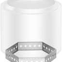 Fire Pit Stand for Solo Stove Bonfire 19.5", Hexagon Bonfire Stoves Support Stand, 304 Stainless Steel Fire Pit Accessories for Solo Stove, Stand Use on Other Fireplace Camping Accessories