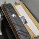 Forbena Floating Book Shelves for Wall Set of 3, 36 Inches Long Wall Bookshelf for Bedroom, Large Wood Heavy Duty Hanging Bookshelves for Books, Living Room Decor, Closet Storage (Rustic Brown)