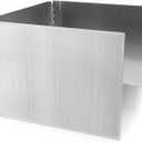 3 Sided Oil Splatter Guard, Upgrade Stainless Steel Anti Splatter Shield for Stove Top Cooktop, Foldable Grease Splatter Screen Oil Barrier, 15.7" x 11.8" (H)