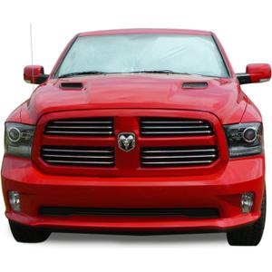 Windshield Sun Shade - Jumbo XL (70 x 35 inches) Car Window Shade - Easy to Use Folding Shade Nylon UV Protector - Keeps Car Cool - Pop-Up Style - Great Fit for Vans, SUVs and Trucks