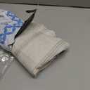 DriftAway Farmhouse Linen Lined Valance 2 Layer Thermal Insulated Room Darkening Blackout Window Valances Rod Pocket Vertical Striped Kitchen Valance for Bathroom Single 52 x 14 Inch Camel Beige