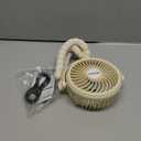 AMACOOL Battery Operated Stroller Fan, Baby Travel Essentials for Beach Disney, Newborn Boy & Girl Showers Gifts Registry Search, Rechargeable Clip On Fan for Car Seat Wagon Crib Bike Treadmill (Beige)