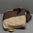 Vailge Heavy Duty Patio Sofa Cover, 100% Waterproof 3-Seater Outdoor Sofa Cover,Lawn Patio Furniture Covers with Air Vent and Handle,Beige&Brown