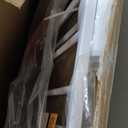 InnoTruth 29.540.75" Baby Gate for Stairs, 30" Tall Dog Gates for Doorways & Hallways, Safety Gate for Kids & Pets, Pressure-Mounted Walk-Through with Dual Lock & 2-Way Swing, White