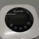 Lavinda UV LED Nail Lamp, Cordless Nail Lamp 54W Rechargeable Nail Dryer Gel Polish Light with Large LCD Display, Professional Gel Curing Lamp with 4 Timer Setting Auto Sensor for Salon and Home (White)