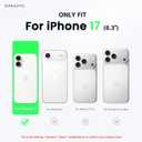 ORNARTO Compatible with iPhone 17 Case 6.3, Slim Liquid Silicone 3 Layers Full Covered Soft Gel Rubber Phone Case Protective Cover 6.3 Inch, Espresso