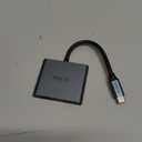 USB C to Dual HDMI Adapter 4K@30Hz, KOZYC USB C Hub Multiport Adapter with 2xHDMI, USB 3.0, 100W PD, Support USB C to HDMI Splitter Extended Display for MacBook Pro (MST is not Supported on MacOS)