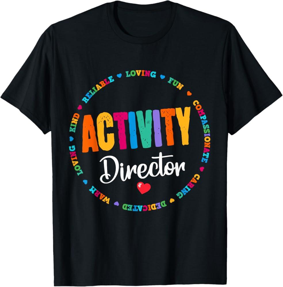 Awesome Activity Director Rock Activity Professionals Week T-shirt, Size L