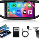 2+64G Android Car Stereo for Honda CRV 2012-2016, Wireless Carplay Android Auto Car Radio, 9 Touchscreen Head Unit with Bluetooth Mirror Link GPS Navigation WiFi FM/RDS EQ AHD Backup Camera SWC