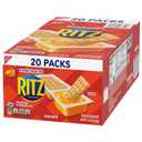 Handi-Snacks RITZ Crackers 'N Cheesy Dip Snack Packs, School Snacks, 20 Snack Packs (EXP 09/30/25)