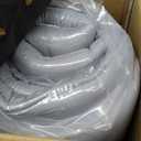 MAXYOYO Japanese Floor Mattress Futon Mattress, Thicken Daybed Futon Roll Up Guest Mattress Thicken Sleeping Pad Foldable Tatami Mat Floor Lounger Bed Couches and Sofas, Grey, Queen