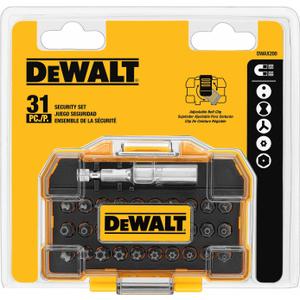DEWALT DWAX200 Security Screwdriving Set, 31-Piece (One Size)