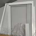 LBG Products Window Air Conditioner Side Panel and Frame Set,AC Accordion Filler Kit,Fits Most 10000BTU Window Air Conditioners