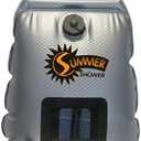 Advanced Elements 5 Gallon Summer Shower / Solar Shower, Silver/ Black