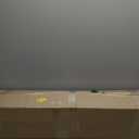 1 Set 5ft Pre-lit Pop up Christmas Tree with Lights Artificial Collapsible Foldable Christmas Pencil Tree Gold Red Ribbon Balls Ornaments for Xmas Holiday Party Garden Home Wedding Decor