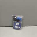 Retractable Dog Leash for Medium & Small Dogs & Cats - 16.5FT Tangle Free Heavy Duty Walking Leash with Anti Slip Handle, Pause & Lock Strong Nylon Tape, Blue