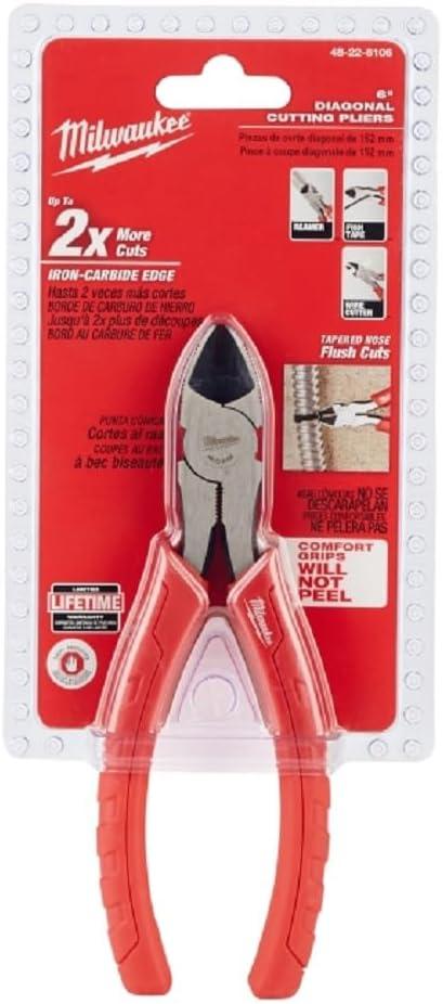 Milwaukee 48-22-6106 Gen Ii 6" Diagonal Pliers