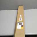 UNISHADES Cordless Bamboo Roman Shades for Windows, Blinds Size (34.5" W 64" H) Colour (Highfield Teak)