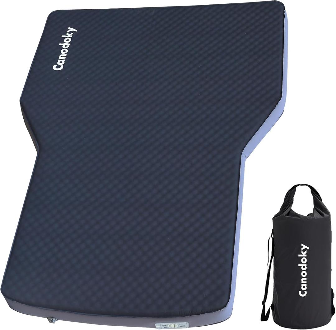 Canodoky Air SUV Mattress with Rechargeable Built-in Pump, Thick
Quick Inflation & Deflation, Adjustable Firmness, For Car Camping & Road Trips, Perfect for  SUVs