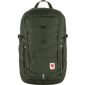 Fjllrven Skule 28 Backpack - Spacious Storage, Padded Back Panel, Breathable Design - Travel, Hiking, Deep Forest (One Size)