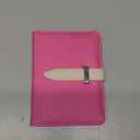 Passport Holder with Airtag for Women/Men, Airtag Passport Wallet for Travel, Cute Passport Holder Rfid Blocking, Travel Wallet for Cards Passport Cover Case (Rose)