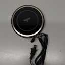 Coffee Mug Warmer for Desk, 50W Fast Heating Cup Warmer with Smart Display, 4 Temps & 12H Timer, Auto Shut Off for Tea, Milk, Hot Drinks - Wood Effect