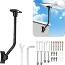 Starlink Gen 3 Mount Adjustable Angle, Extended Metal Starlink Mounting Kit for Starlink Standard Dish Installation, Includes Screws for Stone or Wooden Wall