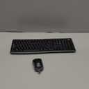 Logitech MK270 Wireless Keyboard and Mouse Combo for Windows, 2.4 GHz, 8 Multimedia Keys, PC, Laptop, Wireless Keyboard Compact Mouse Combo - Black (1 Pack)