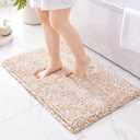 ILANGO Bathroom Rugs 30" × 20", Extra Soft Absorbent Microfiber Bath Rugs
