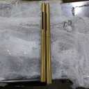 Modway Abigail Queen Metal Headboard in Gold