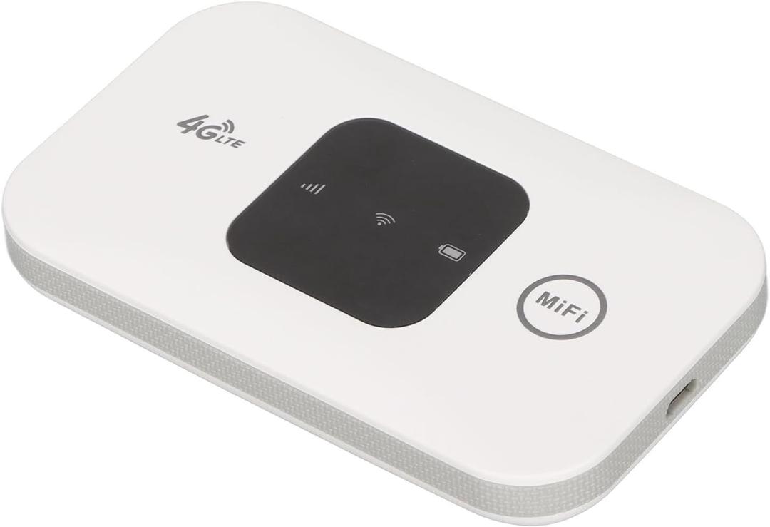 Portable High Speed 4G SIM Card Router for Home Office Travel, Strong Coverage Hotspot