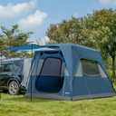 Portal 5-Person SUV Tent with Porch, 2-in-1 Car Camping Tent, Water-Resistant & Windproof, Trunk Tent for Travel & Outdoor Adventures, X-Large