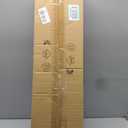 5-Light Matte Black Bathroom Vanity Light, Clear Glass Shade