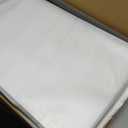 30x36 Inch Rectangle Bathroom Mirror with Black Metal Frame, Rounded Corner Rectangular Vanity Mirror for Wall, Modern Large for Bedroom, Living Room, Horizontal or Vertical