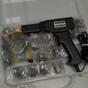 ATOLS Plastic Welder, 1000PCS Staples, Plastic Welding Kit, Hot Stapler Kit, Plastic Welder Gun Kit, Car Bumper Repair Kit, Plastic Repair Kit (Black-Corded)