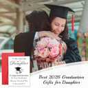 2 x 2026 Graduation Gifts for Her Class of 2026 Gifts Bulk College Graduation Cards for Daughter Valentine Gift for College Girl Best Gift for High School Senior Year Night Proud of You Card with Envelope