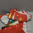 Honoson 8 Pcs Christmas Shower Curtain Set with Rugs and Kitchen Towels Farmhouse Christmas Tree Shower Curtain Bathroom Set for Farmhouse Country Summer Halloween Housewarming Gifts Decor