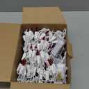 1 Pcs 9' 300 Bulb Christmas Garland String Lights, Incandescent Christmas Connectable Garland Indoor Outdoor Lights for Patio Banisters Columns Xmas Tree Decor (Red/Green Lamps,Green Wire)