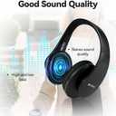 Retekess TA005P Wireless Headphones for TV Watching, TV Headphones with Transmitter, One-Touch Mute,Support AUX, RCA and Optical Input, TV Headphones Wireless for Seniors