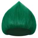 Geyoga Unisex Funny Wig Hairy Costume Funky Hairband Crazy Wig Hair for Mardi Gras Halloween Costume Cosplay Party(Dark Green,1 Pcs)