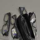 Gaoye Reading Glasses Blue Light Blocking, Readers for Women Men Anti Glare Filter Lightweight Spring Hinge Eyeglasses (5pack Light Black with Case, 2.25)