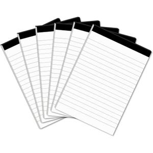 6 Pcs Perforated Note Pads College Ruled - 4" x 6" Inch Writing Notepad for Daily Planning - Perforated Small Notepads with 31 Sheets per Pad - Ruled Papers